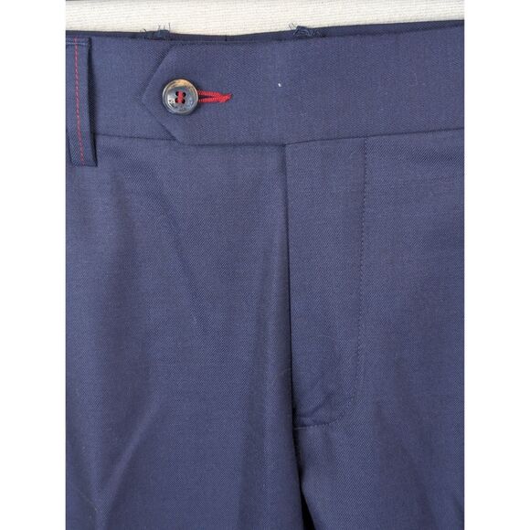 Robert Graham Blue Dress Pants men's Size 42x30 - Picture 5 of 15